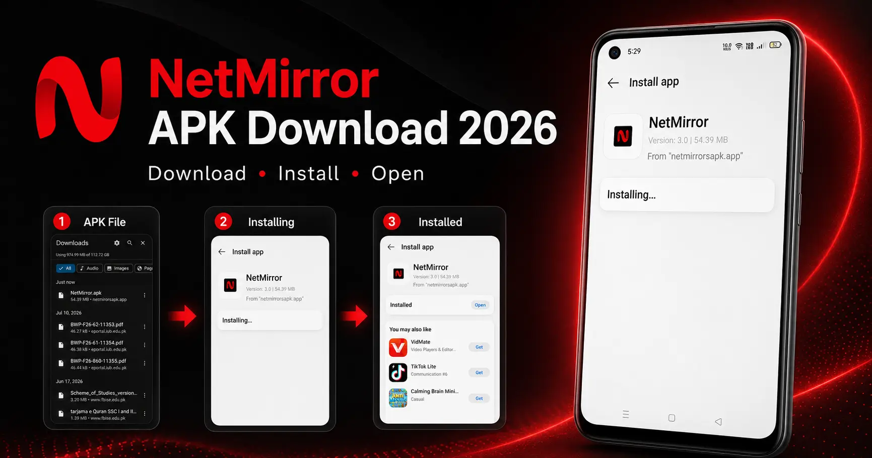 NetMirror APK Featured